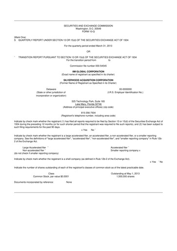 Thumbnail authID 10-Q Quarterly Report FY 