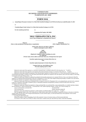 Miniature Capricor Therapeutics
 10-K Rapport annuel 2012