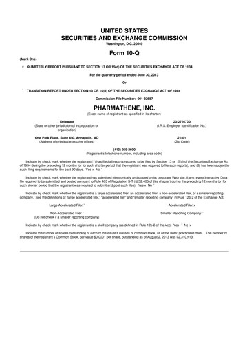 Thumbnail Altimmune 10-Q Quarterly Report FY2013 