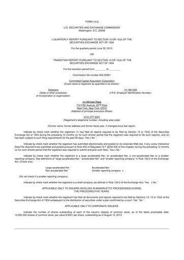 Thumbnail The ONE Group Hospitality 10-Q Quarterly Report FY2013 
