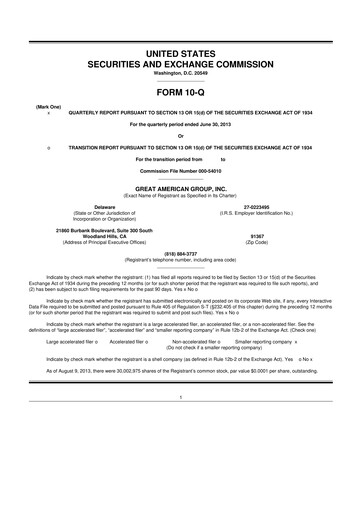 Thumbnail BRC Group Holdings 10-Q Quarterly Report FY2013 