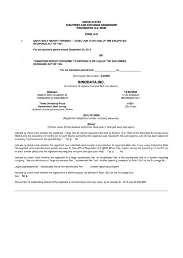 Thumbnail Innodata 10-Q Quarterly Report FY2013 