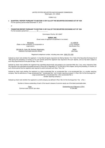 Thumbnail Perspective Therapeutics 10-Q Quarterly Report FY2014 