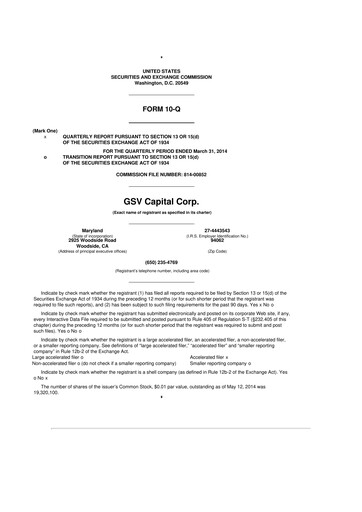 Thumbnail SuRo Capital 10-Q Quarterly Report FY 