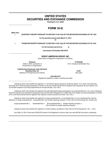 Thumbnail BRC Group Holdings 10-Q Quarterly Report FY2014 