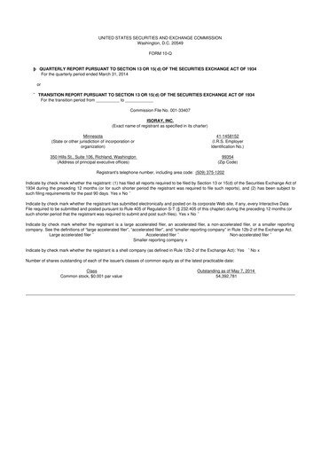 Thumbnail Perspective Therapeutics 10-Q Quarterly Report FY2014 