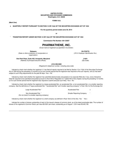 Thumbnail Altimmune 10-Q Quarterly Report FY2014 