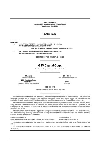 Thumbnail SuRo Capital 10-Q Quarterly Report FY 