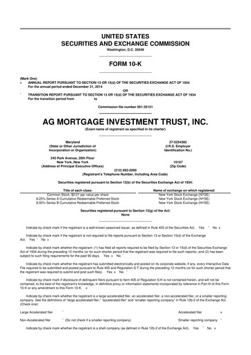 Thumbnail TPG Mortgage Investment Trust 10-K Annual Report 