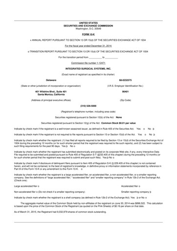 Thumbnail The Arena Group 10-K Annual Report 2014