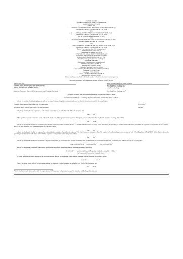 Thumbnail Buenaventura Mining Company  20-F Annual Report 