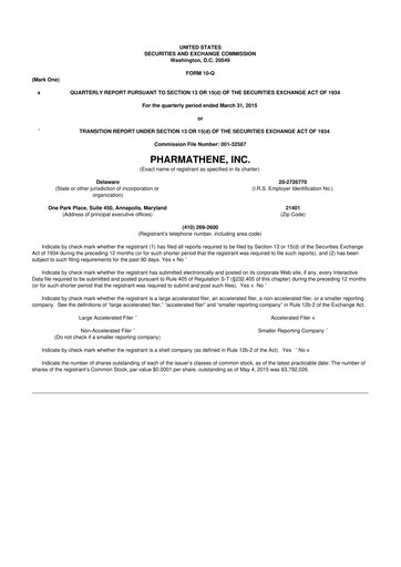 Thumbnail Altimmune 10-Q Quarterly Report FY2015 