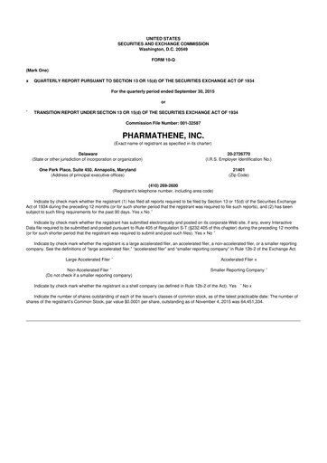 Thumbnail Altimmune 10-Q Quarterly Report FY2015 