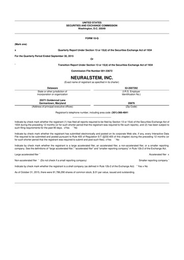 Thumbnail Palisade Bio 10-Q Quarterly Report FY2015 