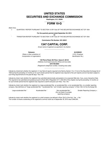 Vorschaubild Limbach Holdings 10-Q Quartalsbericht 2015 