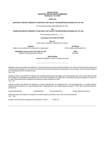 Thumbnail iBio 10-Q Quarterly Report FY2016 