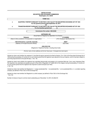 Thumbnail Rezolute 10-Q Quarterly Report FY2016 