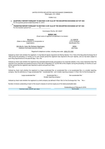 Thumbnail Perspective Therapeutics 10-Q Quarterly Report FY2016 