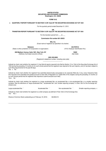 Thumbnail iBio 10-Q Quarterly Report FY2016 