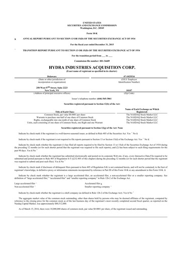 Thumbnail Inspired Entertainment 10-K Annual Report 2015