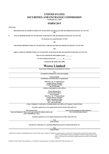 Thumbnail Chaince Digital Holdings 20-F Annual Report 2015