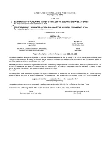 Thumbnail Perspective Therapeutics 10-Q Quarterly Report FY2017 