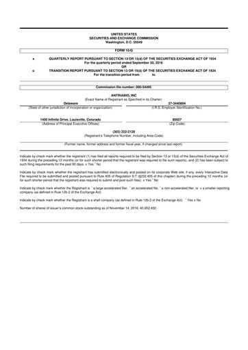 Thumbnail Rezolute 10-Q Quarterly Report FY2017 