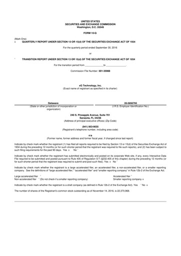 Thumbnail Vislink Technologies
 10-Q Quarterly Report FY2016 