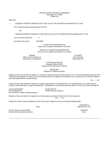 Thumbnail KULR Technology Group 10-Q Quarterly Report FY 