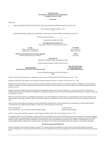 Thumbnail Iovance Biotherapeutics
 10-K Annual Report 2016