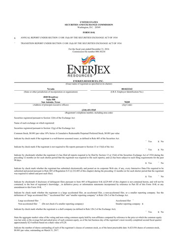 Thumbnail AgEagle Aerial Systems
 10-K Annual Report 2016