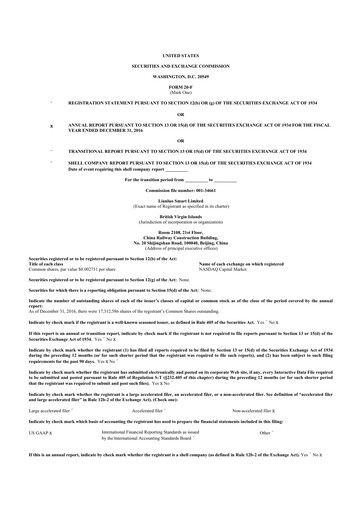 Thumbnail Newegg 20-F Annual Report 2016