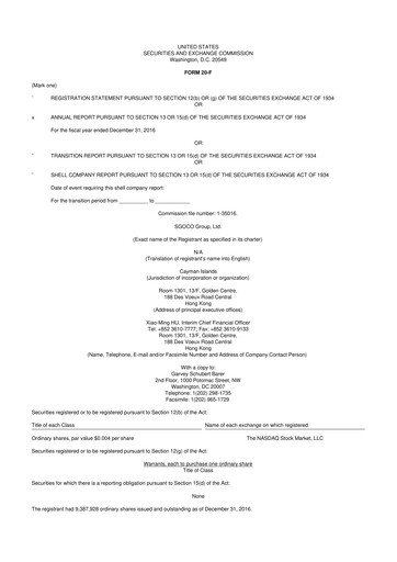 Thumbnail TROOPS, Inc. 20-F Annual Report 2016