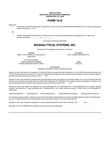 Thumbnail Inotiv 10-Q Quarterly Report FY2017 
