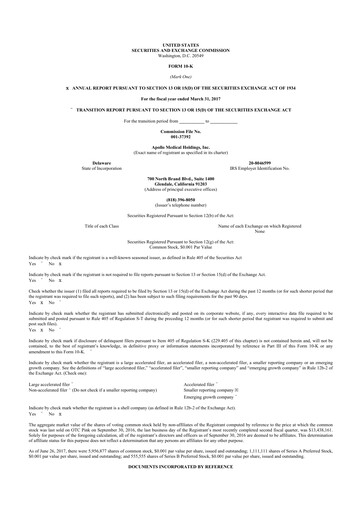 Thumbnail Astrana Health 10-K Annual Report 2017