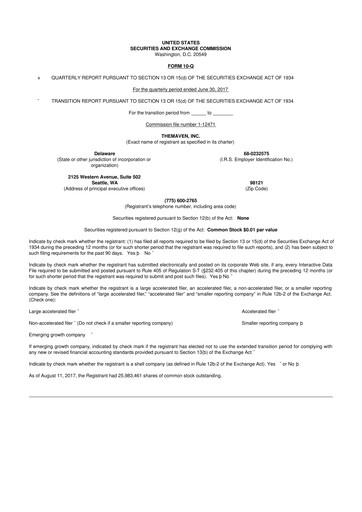 Vorschaubild The Arena Group 10-Q Quartalsbericht 2017 