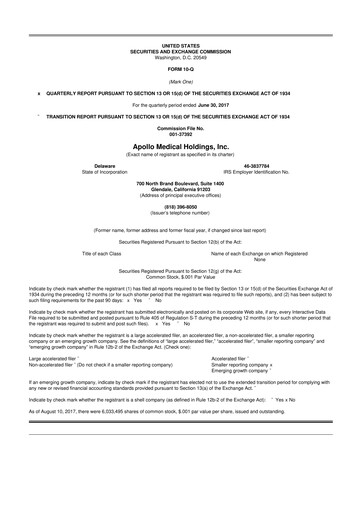 Vorschaubild Astrana Health 10-Q Quartalsbericht 2018 