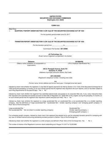 Thumbnail Vislink Technologies
 10-Q Quarterly Report FY2017 