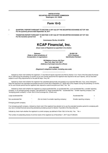 Thumbnail BCP Investment Corporation 10-Q Quarterly Report FY 