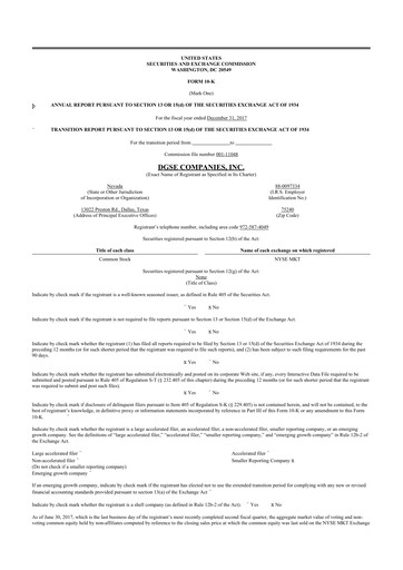 Miniature Envela Corporation 10-K Rapport annuel 2017