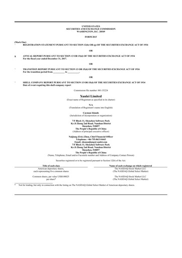 Thumbnail Xunlei 20-F Annual Report 2017