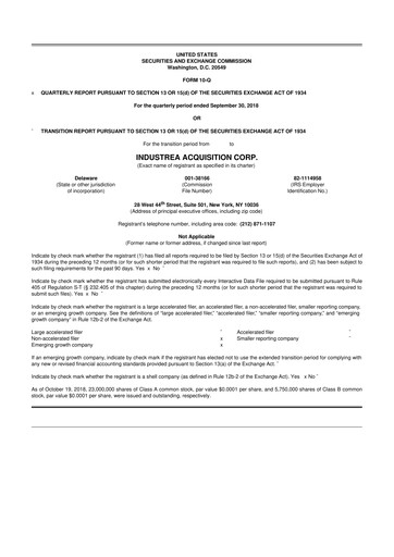 Vorschaubild Concrete Pumping Holdings 10-Q Quartalsbericht 2018 