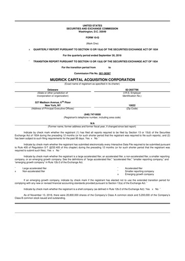 Miniature Hycroft Mining 10-Q Rapport trimestriel  
