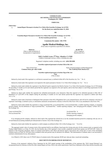 Thumbnail Astrana Health 10-K Annual Report 2018