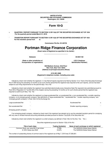 Thumbnail BCP Investment Corporation 10-Q Quarterly Report FY 