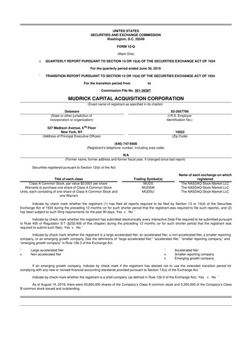 Miniature Hycroft Mining 10-Q Rapport trimestriel  