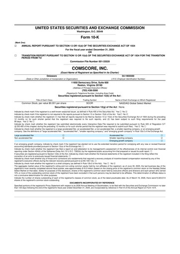 Thumbnail Comscore
 10-K Annual Report 2025