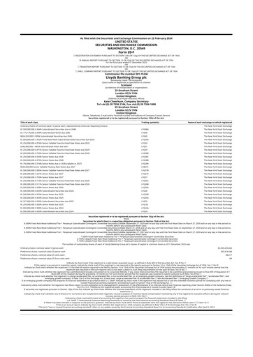 Thumbnail Lloyds Banking Group
 20-F Annual Report 2023