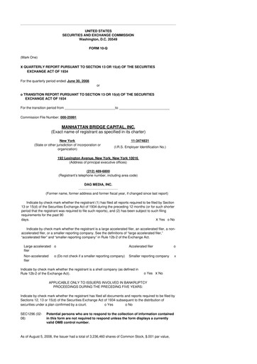 Vorschaubild Manhattan Bridge Capital
 10-Q Quartalsbericht  
