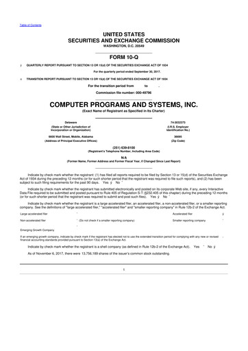 Thumbnail TruBridge 10-Q Quarterly Report FY2017 